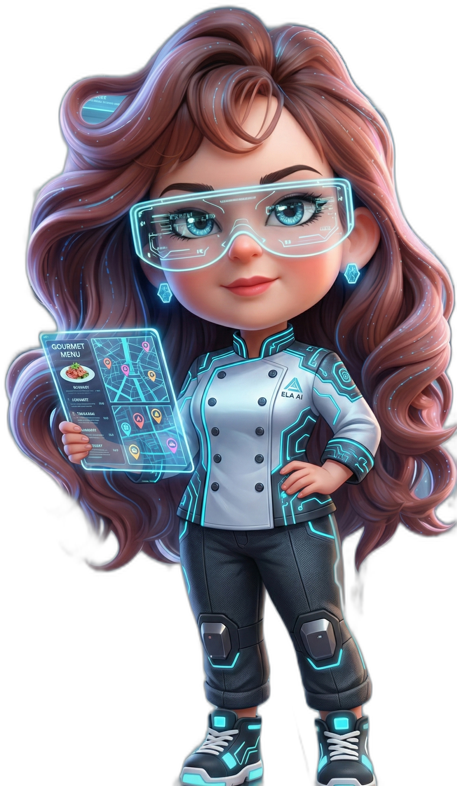 Mascotte ELA ASSISTANTE®, modèle déposé INPI n° 2025 4814